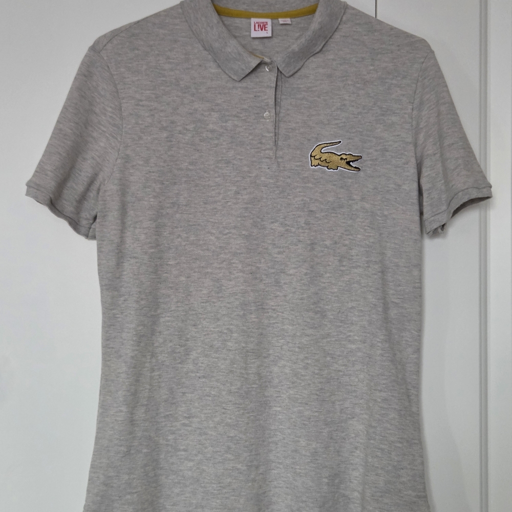 Lacoste Gray Polo Shirt